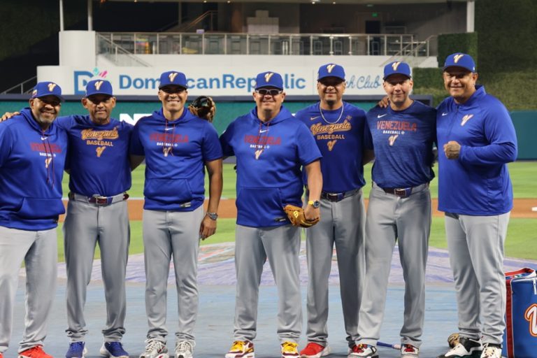 Venezuela. integrantes de la selección