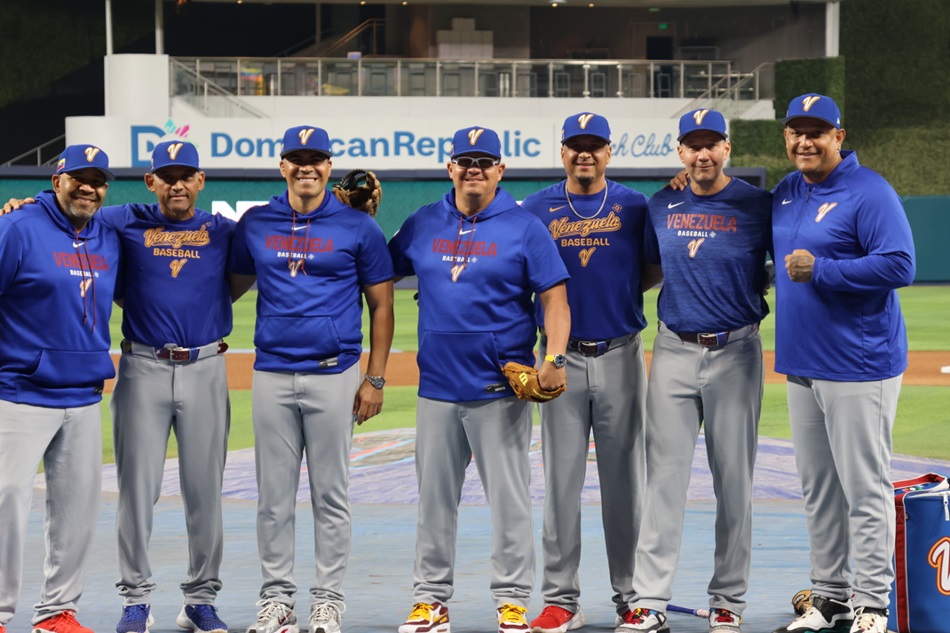 Venezuela. integrantes de la selección